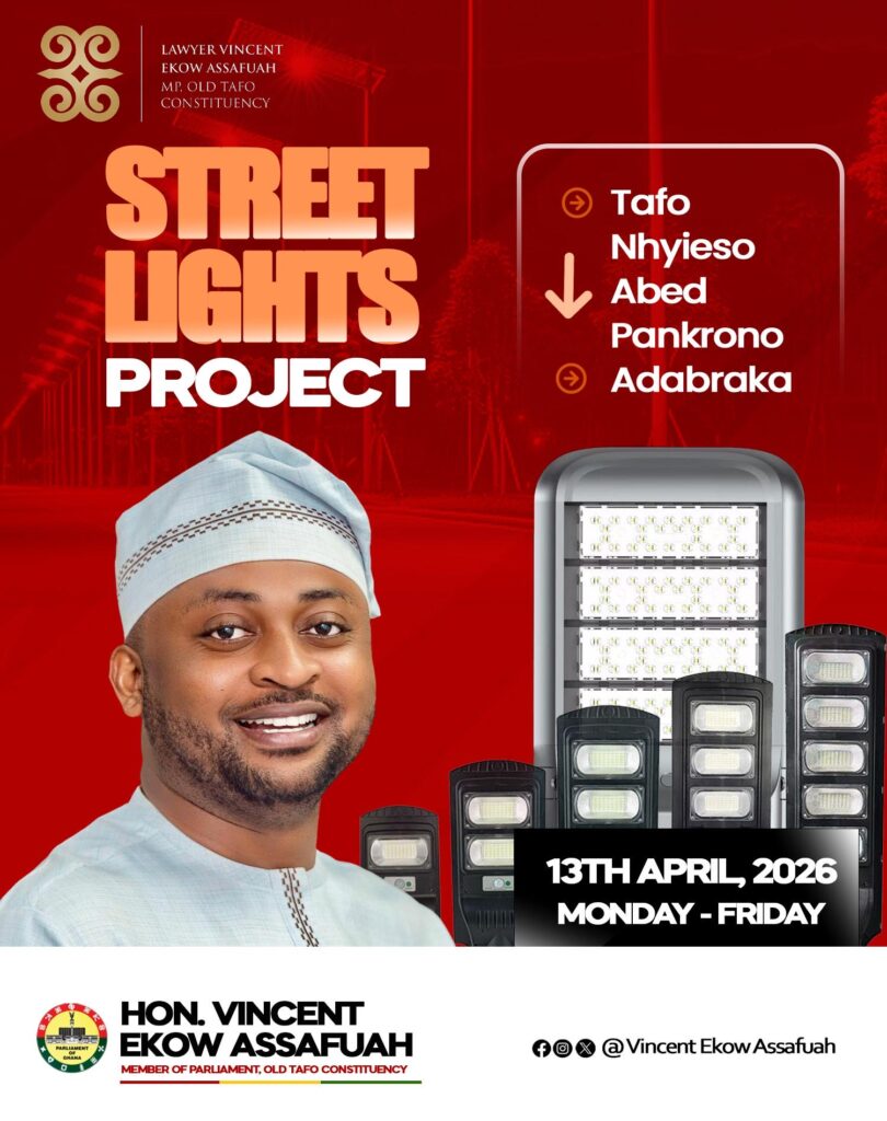 Street Lights Project Begins on 13th April